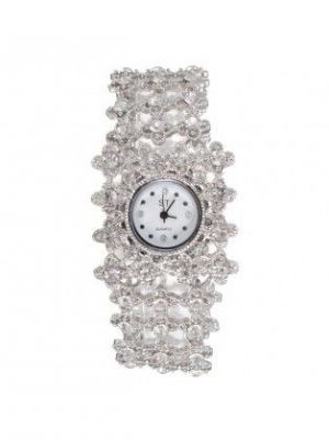Crystal Rhinestone Round Dial Bracelet Watch.jpg